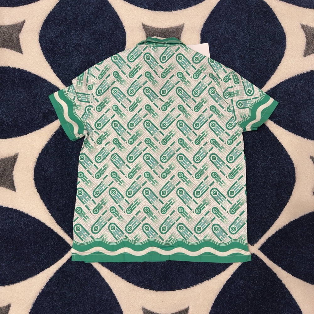 Casablanca Green and White Set Men’s Large - Picture 4 of 7